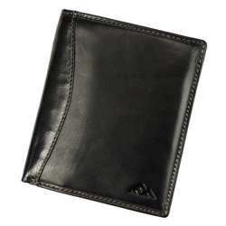 Pánska kožená peňaženka EL FORREST 552-63 RFID čierna s ochranou proti skenovaniu